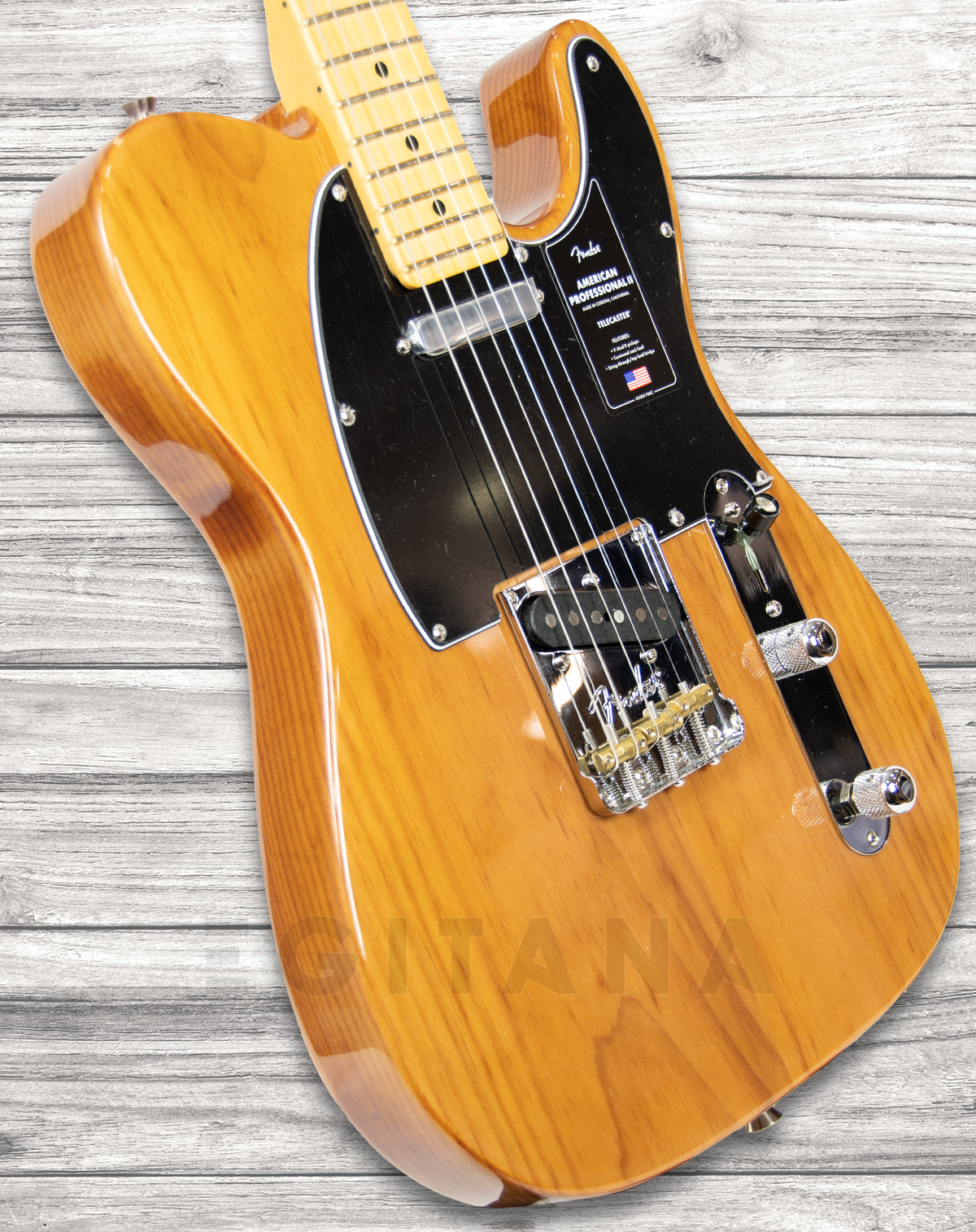 Fender American Professional II Telecaster MN Roasted Pine